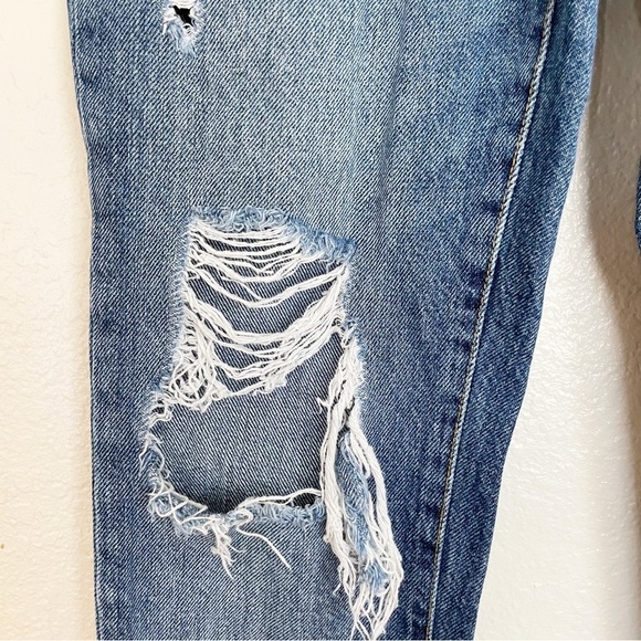 BDG High waist straight leg distressed jeans Sz 25 - Picture 7 of 8